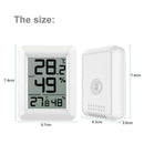 1X(Digital Wireless Hygrometer Lcd Thermometer Indoor Outdoor Electronic Te
