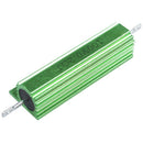Chassis Mounted Aluminum Shell 100W 0.2 Ohm Wirewound Resistor Green W9J4