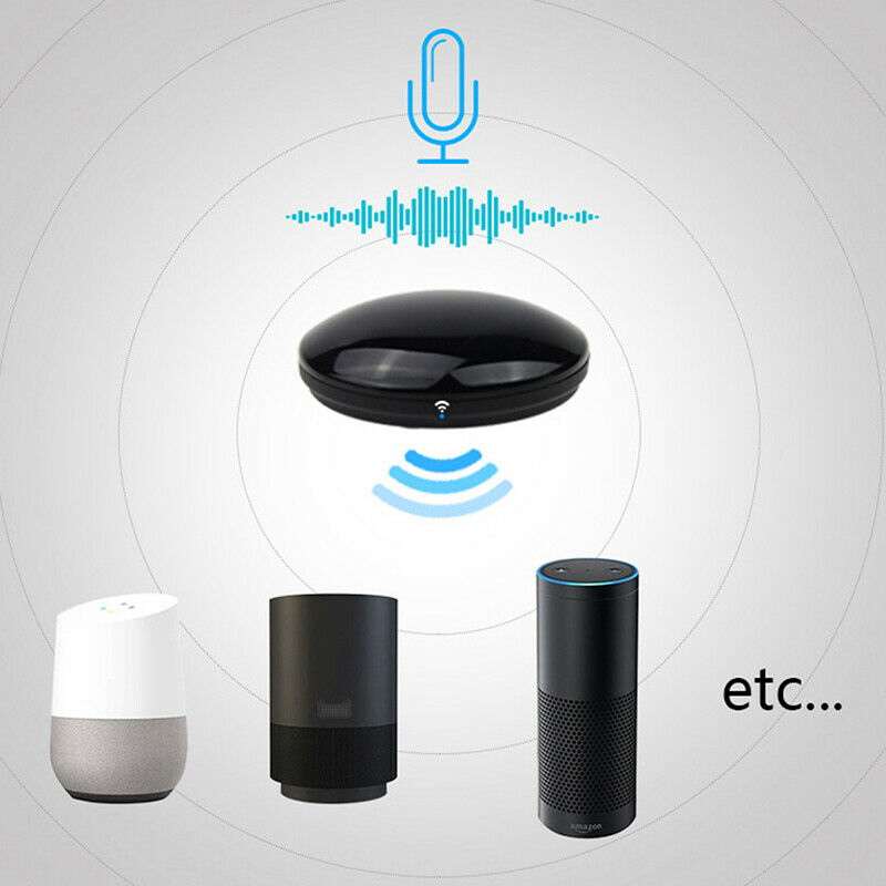 Smart Wifi IR Remote Controller Control Support Google Assistant Voice D Hc