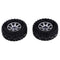 2pcs Tyre Tires & Rims for WLtoys A949    RC Buggy Replacement