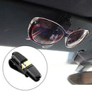 Car Sun Visor Sunglasses Dual Clip Eyeglasses Card Ticket Fastener Clamp Holder