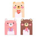 3pcs Cute Bear Notebook Journal Paper Note Book Weekly Planner Writing Pad