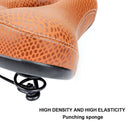 Seat Cushion Mountain Bike Shock Absorption Bicycle Saddle Leopard Print Soft