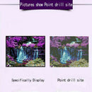 5D Diy Round Daimond Painting Cross-Stitch Waterfall Square Diamond Paintin
