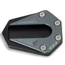 Motorcycle Aluminum Alloy Foot Kickstand Extension Pad Plate Side Stand Enl