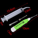 LED Light Ear Wax Remover Earpick With 3 Tips Irrigator Syringe Clean CareME