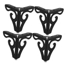 8Pieces Modern Metal Heavy-duty Hollow Out Sofa Cabinet Legs Furniture Legs