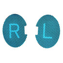 Earpads Ear Cushions Replacement Sponge Earpads Ear Cups For QC15 QC25 Gray