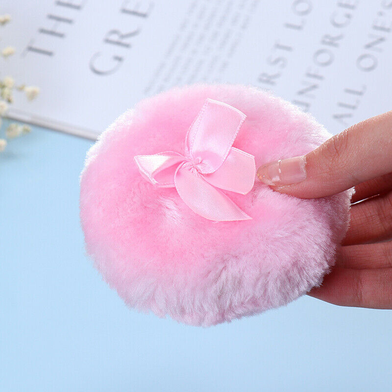 Professional Butterfly Baby Cosmetic Soft Plush Puff Sponge Talcum Makeup To Gn