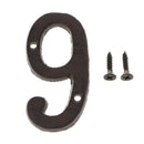 9 &2 Heavy Duty Wrought Iron House Address Number Digits for Door Sign