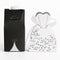 50 pairs dragee Box black groom + white bride for Wedding S3S3
