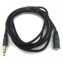 10ft 3.5mm Stereo Audio Aux Headphone Extension Cord Cable Male to Female M/F