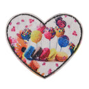 Balloon Love Heart Reversible Change Sequin Sew On Clothes Patch Diy T-Shirt JR