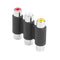3RCA Female to Female Coupler AV Video Audio Adapter Cable Connector A