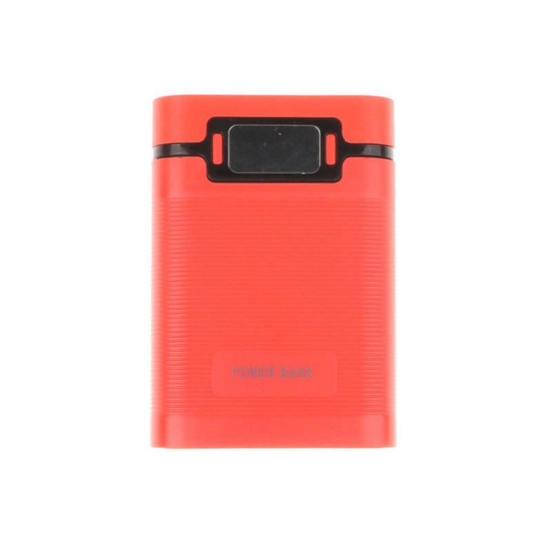 3 in 1 Solar Charger Power Bank 12000mAh USB Battery Red