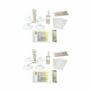 2 Sets Windshield Glass Repair Chipping Car Glass Pane Washer Repair