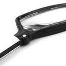 Folding Magnifier 2X with 5 LED Handheld Magnifying Glass for Map Book Rea HVX