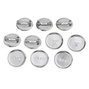 10pcs Brooch Blank Lapel Pin Badge Base Pin-Ba Button Base 23MM Metal