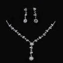 Rhinestone Crystal Necklace Earrings Bracelet Ring Wedding Bridal Jewellery Set