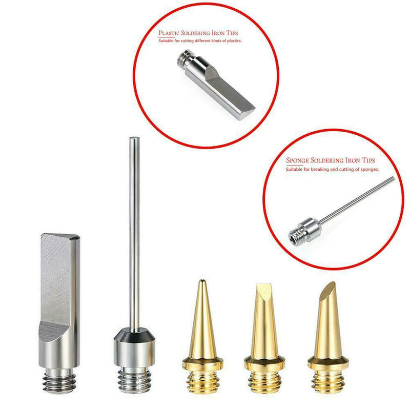 Gas Soldering Iron Head Tip Butane Gas Soldering Iron Kit Welding Set Torch Best