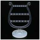Crystal Acrylic Earrings Ear Studs Jewelry Holder Display Stand Set 5.1+4.3