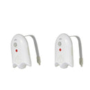 2pcs Rechargeable LED Night Light Toilet Bathroom Motion Activated Lamp
