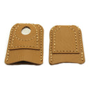 Leather Coin Thimble Soft Needlework Finger Cover Tip Patchwork Sewing Tool A