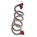 Pet Parrots Training Accessories Standing Playing Climbing Cotton Rope 59 Inch