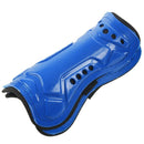 Blue Durable New 1 Pair Competition Pro Soccer Shin Guard Pads Shinguard Pr