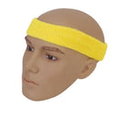 1x Band and 2x Bracelets Elastic for Sport - Yellow W6M9