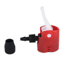1Pc Bicycle Red Pump Valve Nozzle Hose Adapter Double Head Pumping Accessori-ME