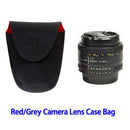 5pcs Neoprene DSLR Camera Lens SoftProtector Pouch BagCase Set S M L XL XXL SN9F