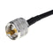 50cm UHF Connectors Male To Male Plug Coax Pigtail Cable Cord RG58 Coaxial Ca FT