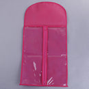 Hair extensions wigs storage bags holder case dustproof protectors pouch flow JR
