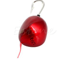 120g Metal Round Lead Head Lure Jigs Fishing Hooks Soft Bait Fishing Tools YL