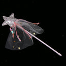 Bling Pink Star Shape Fairy Wand Girls Princess Magic Party Dress up Costume
