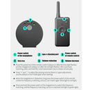 Remote Control Drone Megaphone Wireless Speaker USB Charging Aerial