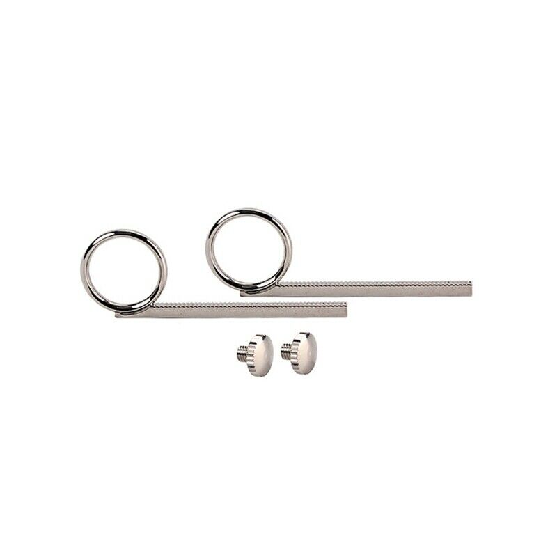 2Pcs Trumpet Slide Finger Ring Screws for Professional Trumpet Cornet Repla