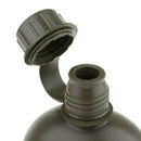 Outdoor Camping Army Water Bottle Canteen Hip Flask with Cup Pouch Random Camo