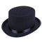 Black Top Hat Magician Costume Tuxedo Mat Hatter Wedding Christmas Party Fo Gw