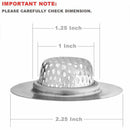 3 Pack - 2.25 inch Top / 1 inch Basket, Stainless Steel Slop, Utility, Kitc S3Y2