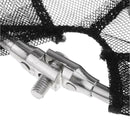 Stainless Steel Triangle Frame Large Dense Fishing Landing Net Head Black