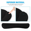 Memory Foam Keyboard Silica Gel Mouse Pad and Wrist Rest Pad with Wrist Support