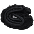 car Antislip Plush Stretchy Shield Case Steering Wheel Cover Black