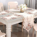 40*150cm Flowers Embroidered Lace Floral Table Runner Table Top Party Home UQW