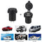 5V 4.2A Dual 2USB Charger Socket Adapter Power Outlet for 12V 24V Car Motor I9M2