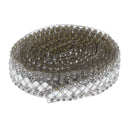 1 Yard Rhinestones Crystal Banding Bridal Crystal Applique For Wedding Dress