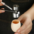 New Practical Metal Egg Scissors Egg Topper Cutter Shell Opener Stainless St Ew