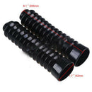 2Pcs Black Rubber Motorcycle Front Fork Shock Absorber Dust Cover For CG125B Kw