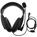 2x Professional Noise Cancelling Overhead Headphones for 2Pin Baofeng Black